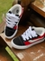 Vans knu preto/vermelho