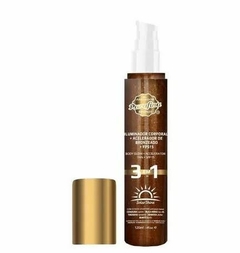 SOLAR SHINE 3x1 - GLOW , FPS15 e Acelerador de bronzeado