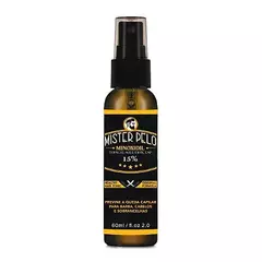 MISTER PELO MINOXIDIL 15% USP 60 ML - CRESCE BARBA, CABELO E SOBRANCELHAS