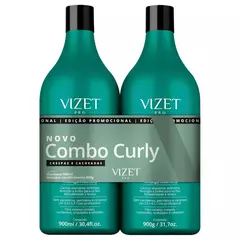 Combo Curly Shampoo e Máscara Condicionante Vizet