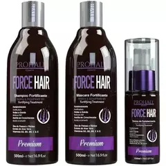 Prohall Force Hair Kit de Crescimento Acelerado 3 Itens