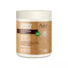 Creme de Pentear Nutritivo Crespo Power 500g - No Poo / Low Poo - Ação Condicionante Definição para cachos e crespos