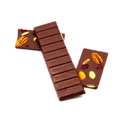 Tableta de chocolate semiamargo con semillas y frutos secos mixtos - comprar en línea