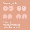 Descargable: 13 mandamientos de la lactancia