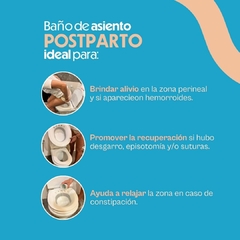 Perispa: baño de asiento postparto - tienda online