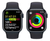 Apple Watch Series 9 Gps Caixa Meia-noite De Alumínio 45 Mm Pulseira Esportiva Meia-noite P/m - Apple Shopping