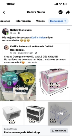 katii’s salon y ruby nails shop somos los mismos❤️