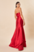 Vestido Longo Vermelho Luxuoso - comprar online