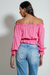 Blusa Viscose Rosa Ave Rara Veste 38/40 - comprar online