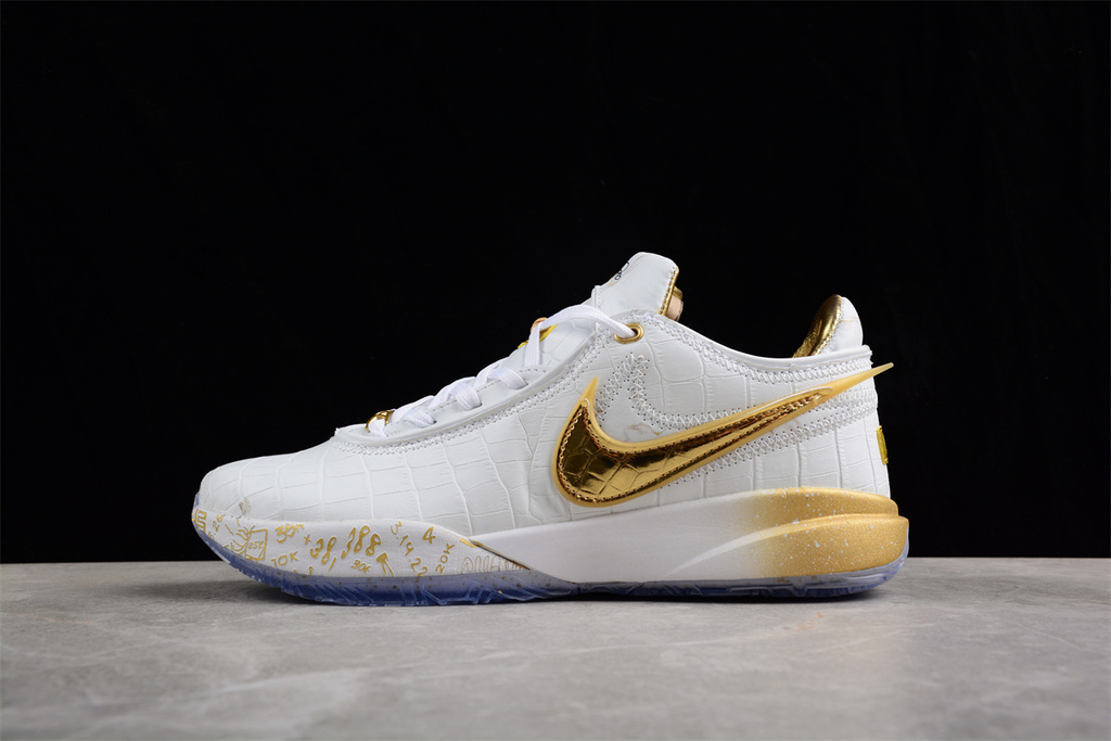 Tênis Nike Lebron 20 EP White Gold