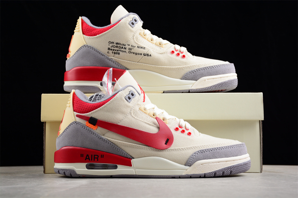 Tenis Off White x Nike Air Jordan 3 Retro