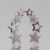 Brinco Estrelas Ear Cuff Rodio Branco BE816