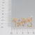 Brinco Flores Cravej Ear Cuff Cristal BE825 Banho A Ouro 18k - comprar online