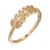 Anel Folhas BE753 Tamanho Banho A Ouro 18k - comprar online