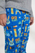 PIJAMA ML TEEN ECO COELHO SNOW AZUL - Cris moda Infantil