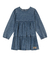 Vestido Manga Longa Jeans - Cris moda Infantil