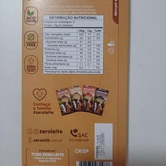 Chocolate 40% CACAU CRISP 80g - ZEROMILK - comprar online