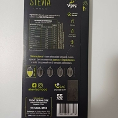 Chocolate 55% CACAU 80g - STÉVIA CHOCO - comprar online