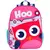 Mochila Infantil Feminina Coruja Hoo dmw Rosa