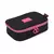 Estojo Escolar Box Preto Com Rosa - Up4you