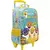 Mochila Infantil De Rodinhas Baby Shark Family