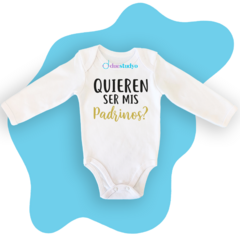 PAÑALERO QUIEREN SER MIS PADRINOS? - comprar en línea