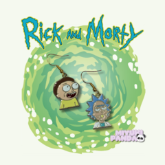 Brincos Rick & Morty - Miyuki Panda