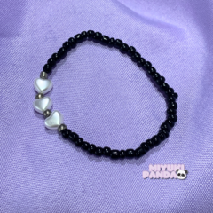 Pulseira de miçangas - 3 Corações - comprar online