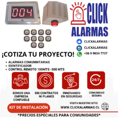 ALARMAS COMUNITARIAS