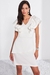 Vestido Curto em Blend de Viscose Linzzi - comprar online