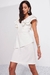 Vestido Curto em Blend de Viscose Linzzi - loja online