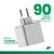 Plug Protector Contra Surtos 2 Pinos 10a Branco - Loja Boreal