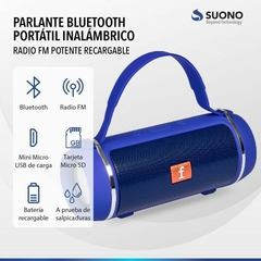 PARLANTE SUONO MINI 2+ PORTATIL BLUETOOTH en internet