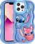 Capa Macia de Silicone Wave Stitch para iPhone 15, 14, 13, 12, 11 Pro, Plus, Mini - Presente Secreto