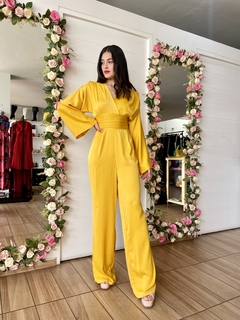 Palazzo Jumpsuit de Pantalon amarillo Comprar en IZA