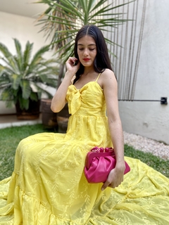 Vestido Largo Amarillo - comprar en línea