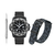 RELOGIO LUMINOX MIL-SPEC (COMBO RELOGIO COM 2 PULSEIRAS - BORRACHA CINZA ESCURO + TECIDO CAMUFLADO) 46 MM COD.3351.1.SET