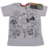 Camiseta para Colorir Pá Binka Joaninha