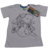 Camiseta para Colorir Pá Binka Tubarão Oculos