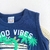 Conjunto Boca Grande Regata Good Vibes - Lindinhos Moda Infantil