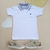 Camisa Polo Juvenil G91 Ref. 3D427 Branca