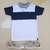 Camisa Polo Juvenil G91 Ref. 3D432 Branca