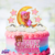 SET CAKE TOPPER BABY SHOWER OSO NIÑA