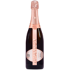 Garrafa de espumante Chandon Brut Rosé 750ml com rótulo elegante e tampa rosa.