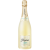 Garrafa de espumante Freixenet Zero Álcool de 750ml, com rótulo elegante e tampa dourada.