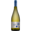 Garrafa de vinho Kalfu Molu Sauvignon Blanc 750ml com rótulo azul e prateado.