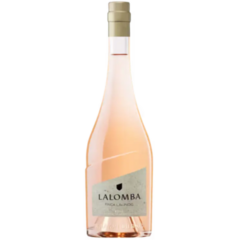 Garrafas de vinho rosé Lalomba Finca Lalinde de 750ml, com rótulo elegante.