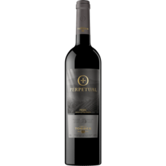 Garrafa de vinho Torres Perpetual Priorat 750ml com rótulo elegante e detalhes em dourado.