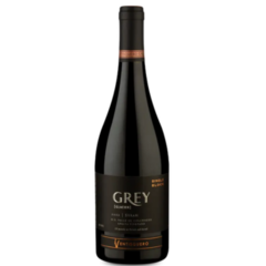 Garrafa de vinho Ventisquero Grey Apalta Syrah 750ml com rótulo elegante.