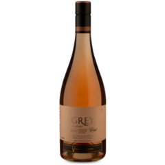 Garrafa de vinho Ventisquero Grey Rosé 750ml, com rótulo elegante e tonalidade rosada.